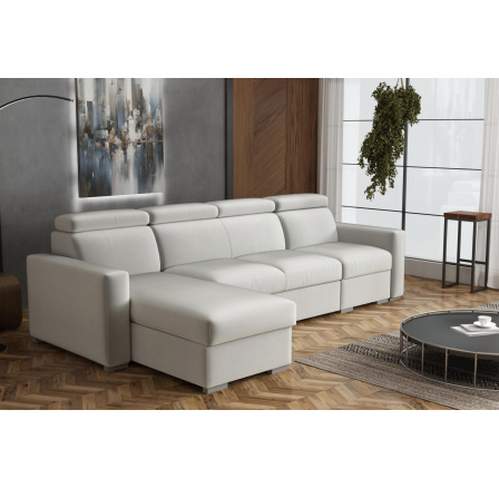 Sedací souprava Petrit I levá Paros světle šedá