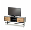 Televizní komoda MURANO RTV-1 RTV, artisan dub/černá