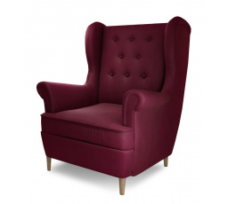 Křeslo AROS 1F, Potah: Mat Velvet 68