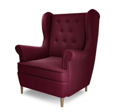 Křeslo AROS 1F, Potah: Mat Velvet 68 Křeslo AROS 1F, Potah: Mat Velvet 68