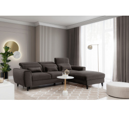 Rohová sedací souprava Foble, Velvetmat 22 Pravá