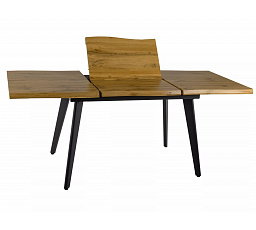 Jídelní stůl FRESNO 150, Dub Artisan/Černý rám