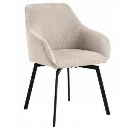 Židle Clara béžová Caso 3