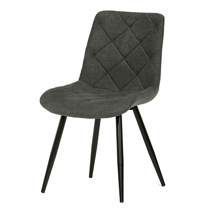 Jídelní židle, šedá, látka, CT-382 GREY2