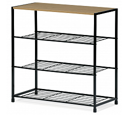 Botník, mdf, hnědá, GD-414 OAK