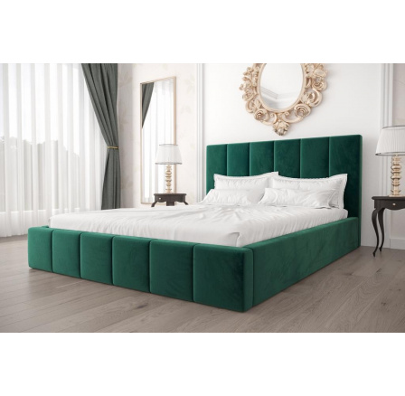 Postel RADO - 180x200, Kovová na plynových zvedácích