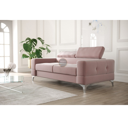 Sofa TOSCANIA II 180 cm - růžová Sofa TOSCANIA II 180 cm - růžová