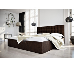 Postel LOFT - 160x200, Rošt v kovovém rámu s písty