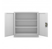 Uzamykatelná skříňka na šanony BEATA, 900 x 930 x 400 mm, šedá