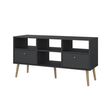 TV komoda BOAZ 122, Šedá TV komoda BOAZ 122, Šedá