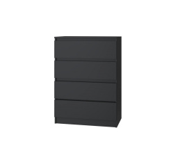 Komoda MALVÍNA M4, Černá