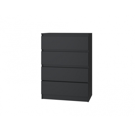 Komoda MALVÍNA M4, Černá