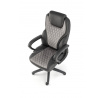 Kancelářské křeslo GANDALF černé / popelavě šedé