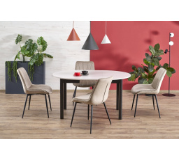 Jídelní stůl RINGO, kašmír/černá