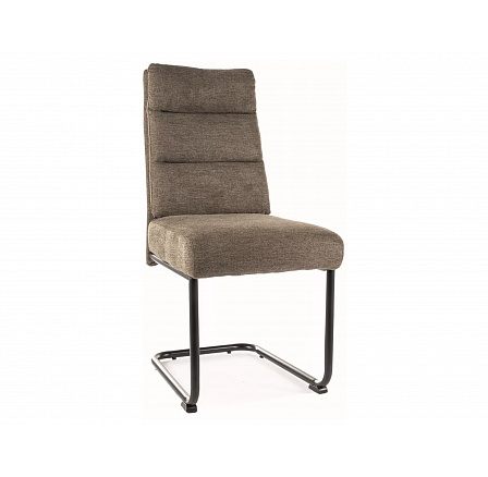 Jídelní židle BERRY, Brego Olivová 77/Černá Jídelní židle BERRY, Brego Olivová 77/Černá