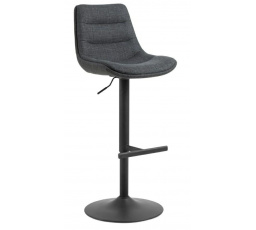 Barová židle Adisa tmavě šedá