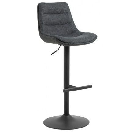 Barová židle Adisa tmavě šedá