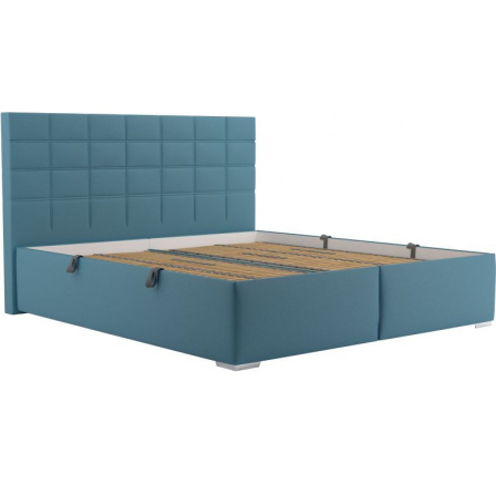 Postel Borja 180x200, azurová