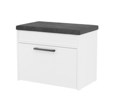 Botník se sedákem Pargas MINI bílá