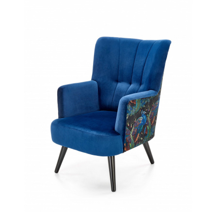 Křeslo PAGONI, modré Křeslo PAGONI, modré