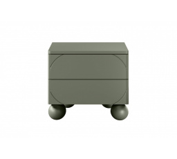 Noční stolek Sonatia II, olivový