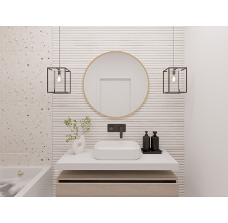 Zrcadlo Gerbinie, 60x60x2cm Zrcadlo Gerbinie, 60x60x2cm