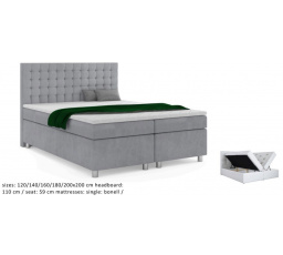 Kontinentální postel Iwo 180x200