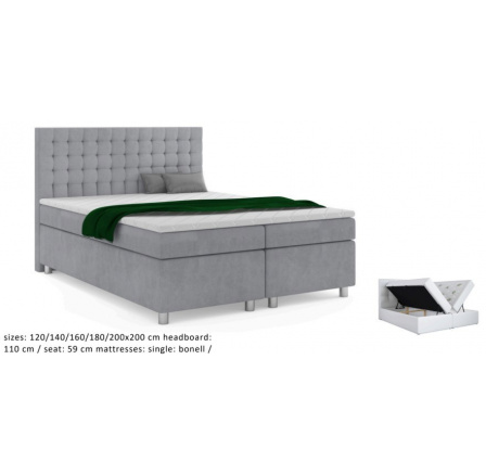 Kontinentální postel Iwo 180x200