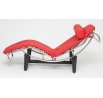 Lehátko LC4 červená kůže #10
