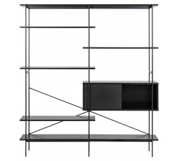 Regál Angus I černý