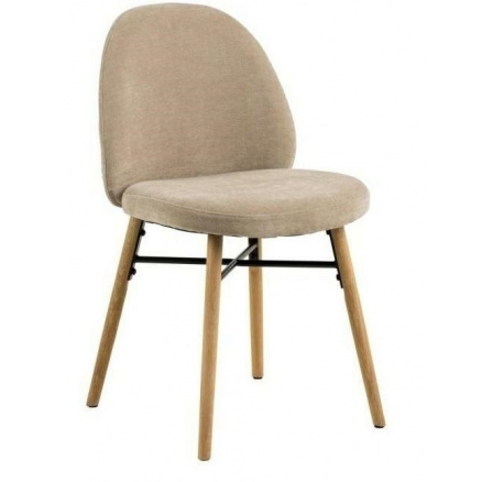 Židle Sophia béžová / dub Danny 3