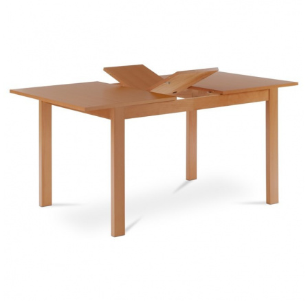 Jídelní stůl rozkládací 120-150x80 cm, mdf, buk, BT-6778 BUK3