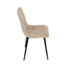 Jídelní židle, béžová, látka vintage, CT-281 CRM3