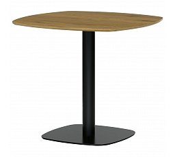 Jídelní stůl 80x80cm, mdf, dub, DT-X7117 OAK