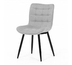 Jídelní židle, šedá, látka, HC-462 SIL2