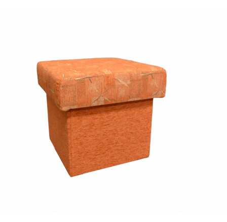 Taburet Sely oranžová Taburet Sely oranžová