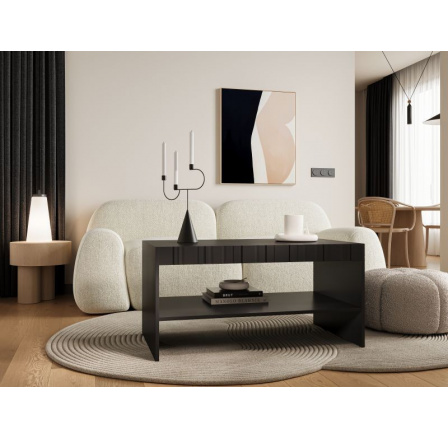 ISLA konferenční stolek černý mat (1 ks)=1 str. )