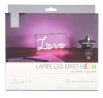 Akrylová LED lampa Love