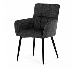 Jídelní židle, šedá, látka, DCH-P3146 GREY2