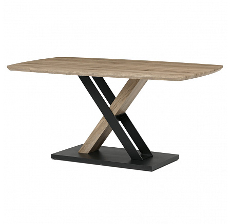 Jídelní stůl 165x90cm, mdf, dub san remo, HT-W1570 SRE Jídelní stůl 165x90cm, mdf, dub san remo, HT-W1570 SRE