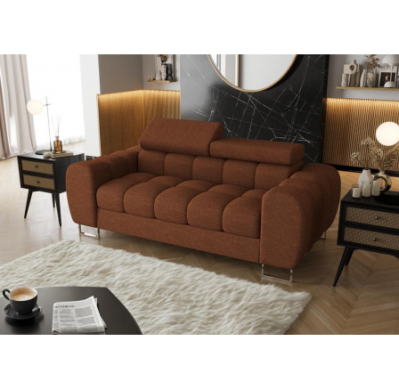 Sofa ASPEN II 195 cm - oranžová