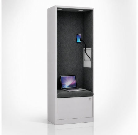 Sally 600mm korpus Šedý - sedák Tmavě šedý