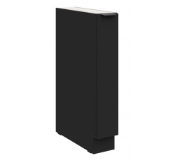 Dolní skřínka SIENA - 15 D CARGO BB, Černá mat/Černá mat