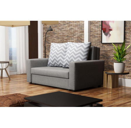 Rozkládací křeslo Elis Malmo 90/Zigzak popel Rozkládací křeslo Elis Malmo 90/Zigzak popel