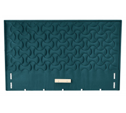 Postel MODULO W2 160 - Čelo postele, Tmavě zelený Monolith 37