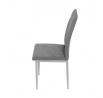 Jídelní židle, šedá, látka, DCL-379 GREY2