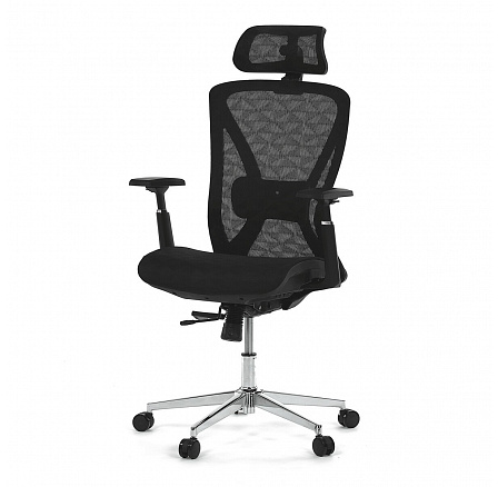 Kancelářská židle, synchronní mechanismus, černá síťovina, KA-S258 BK Kancelářská židle, synchronní mechanismus, černá síťovina, KA-S258 BK