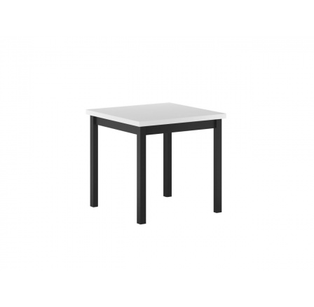 Stůl bílý/černý 80x80 ST25-FX