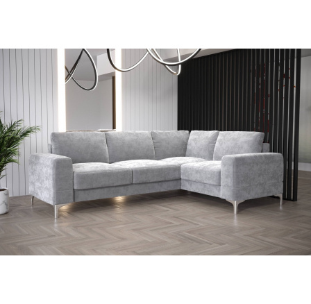 Rohová sedací souprava ARIA II 250x185 - šedá , pravá