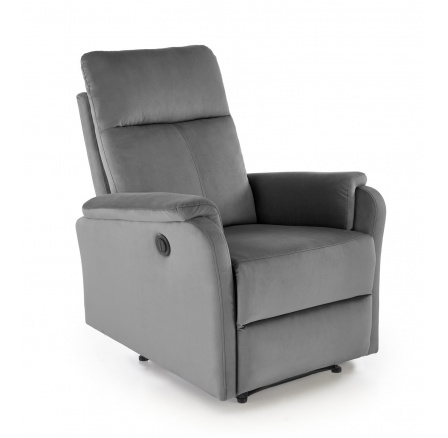 Elektricky polohovatelné křeslo CROCUS, Šedý Bluvel 14